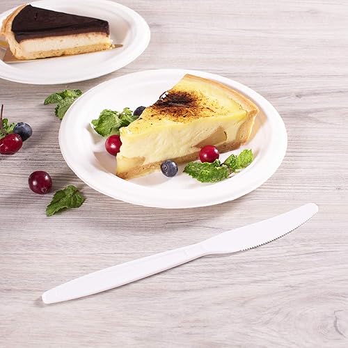 Miniatura 10 de Karat U2032W - Cuchara de sopa desechable extra pesada de 56 pulgadas color blanco paquete de 1000