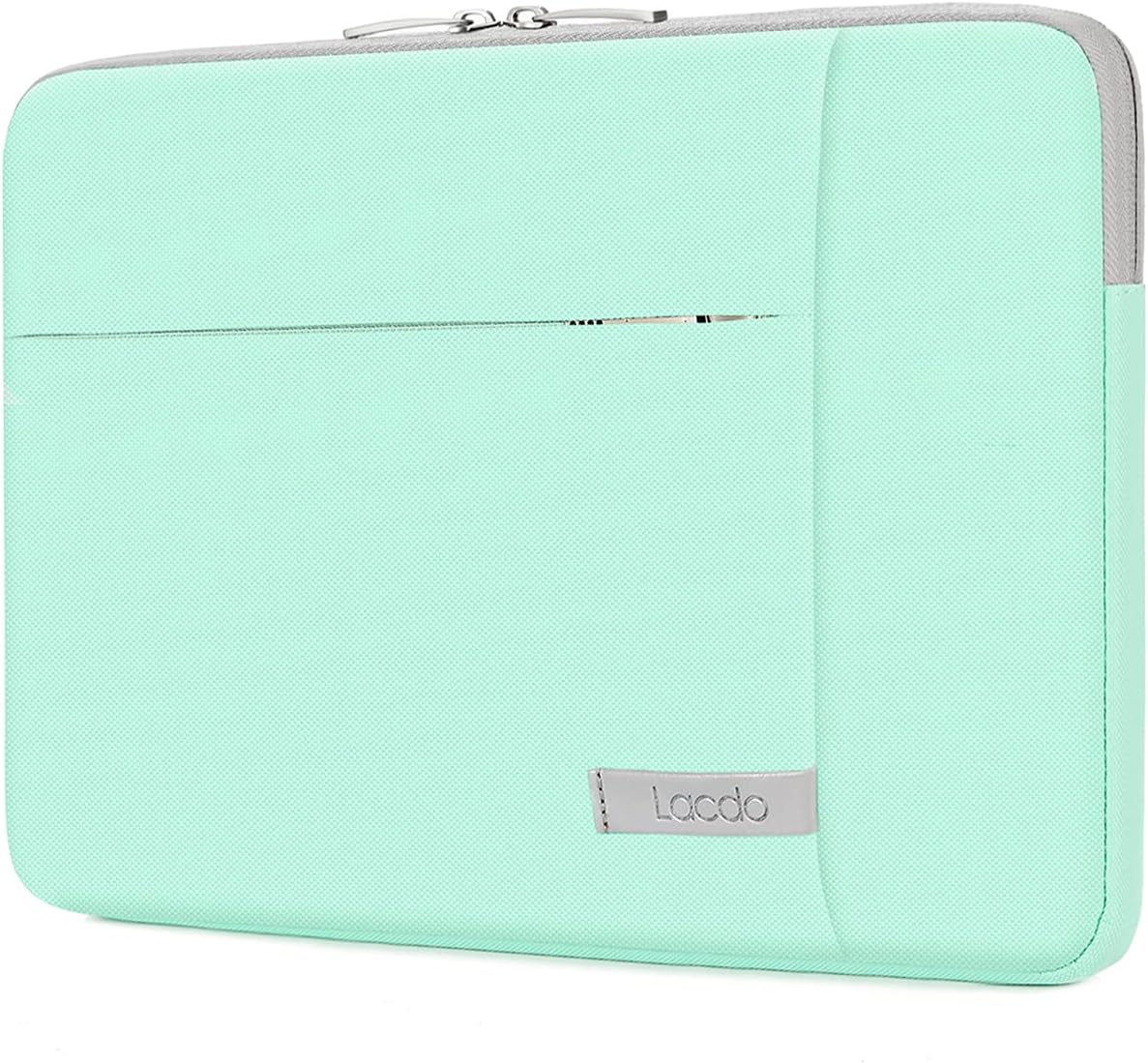 Lacdo Chromebook Case 11 Inch Laptop Sleeve for 11 Inch Acer HP Lenovo Dell Samsung ASUS Chromebook Spin 3 11, 13 Inch Surface Pro 9 8 X, 11.6-inch MacBook Air Water Resistant Computer Bag, Mint