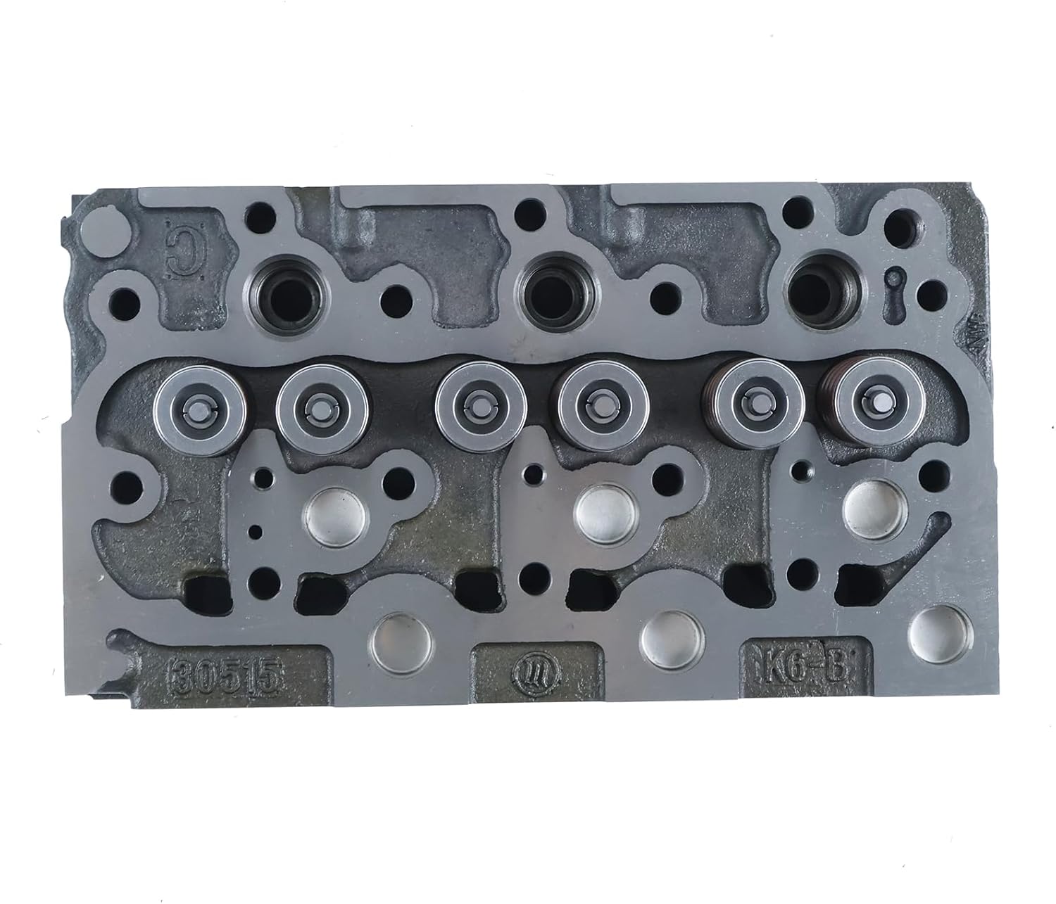 Complete Cylinder Head 6660965 Compatible with Kubota D1402 Engine for Bobcat 643 225 Skid Steer Loaders