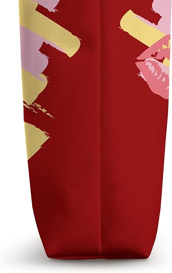 Betty Boop XOXO Lipstick Marks Tote Bag
