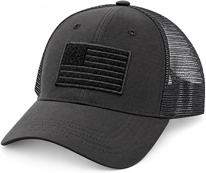 HIGHLAND TACTICAL American Flag - Trucker Mesh Hat