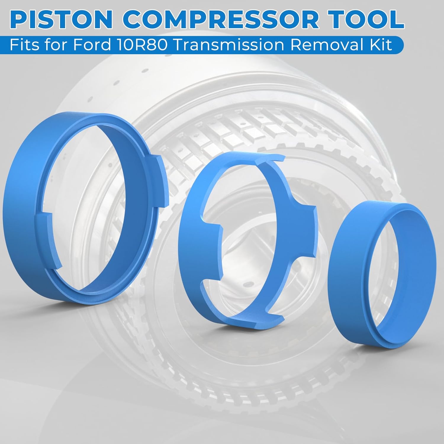 Piston Compressor Tool For Ford 10R80 Transmission Removal Kit 10R80 Ring Tool