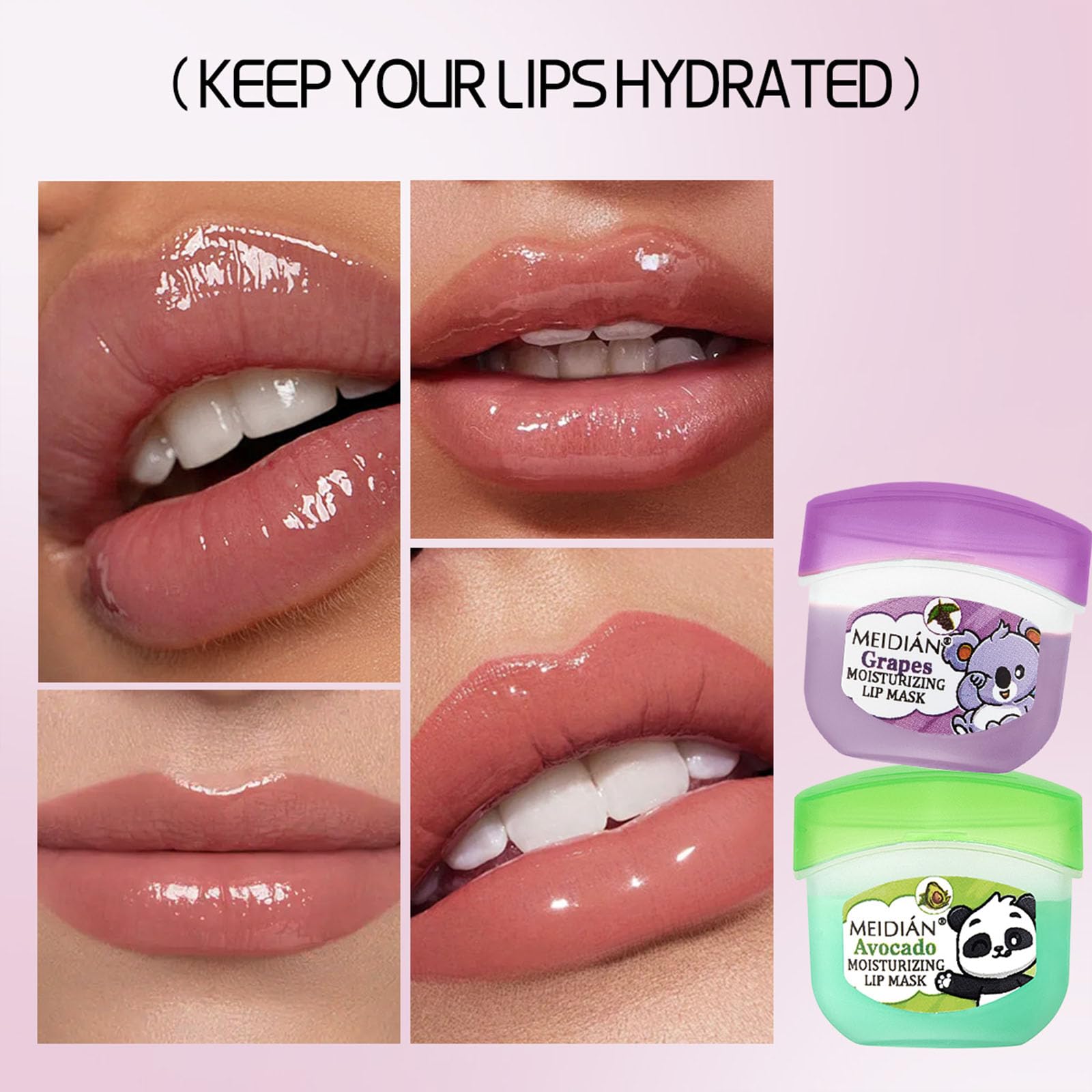 Somnr 12 Pack Flavoured Lip Balm Set for Girls Organic Lip Balm Multipack for Dry Chapped Lips - Image 3