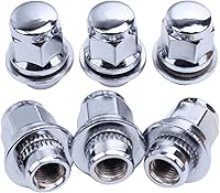 Vista 2 de Pernos de llanta M12x1.25 con base plana mag con arandela hexagonal de 13/16 pulgadas, 20