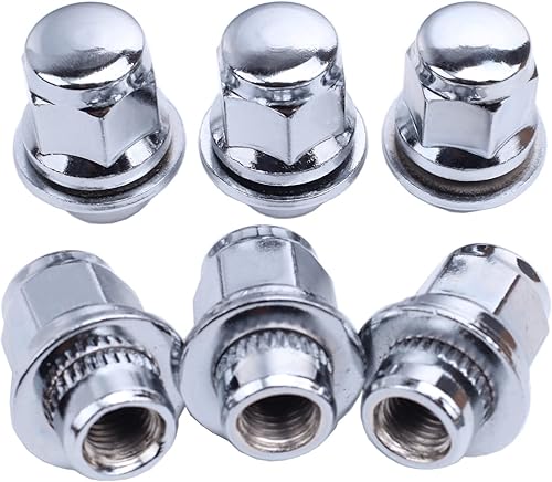 Miniatura 3 de Pernos de llanta M12x1.25 con base plana mag con arandela hexagonal de 1316 pulgadas, 20 unidades