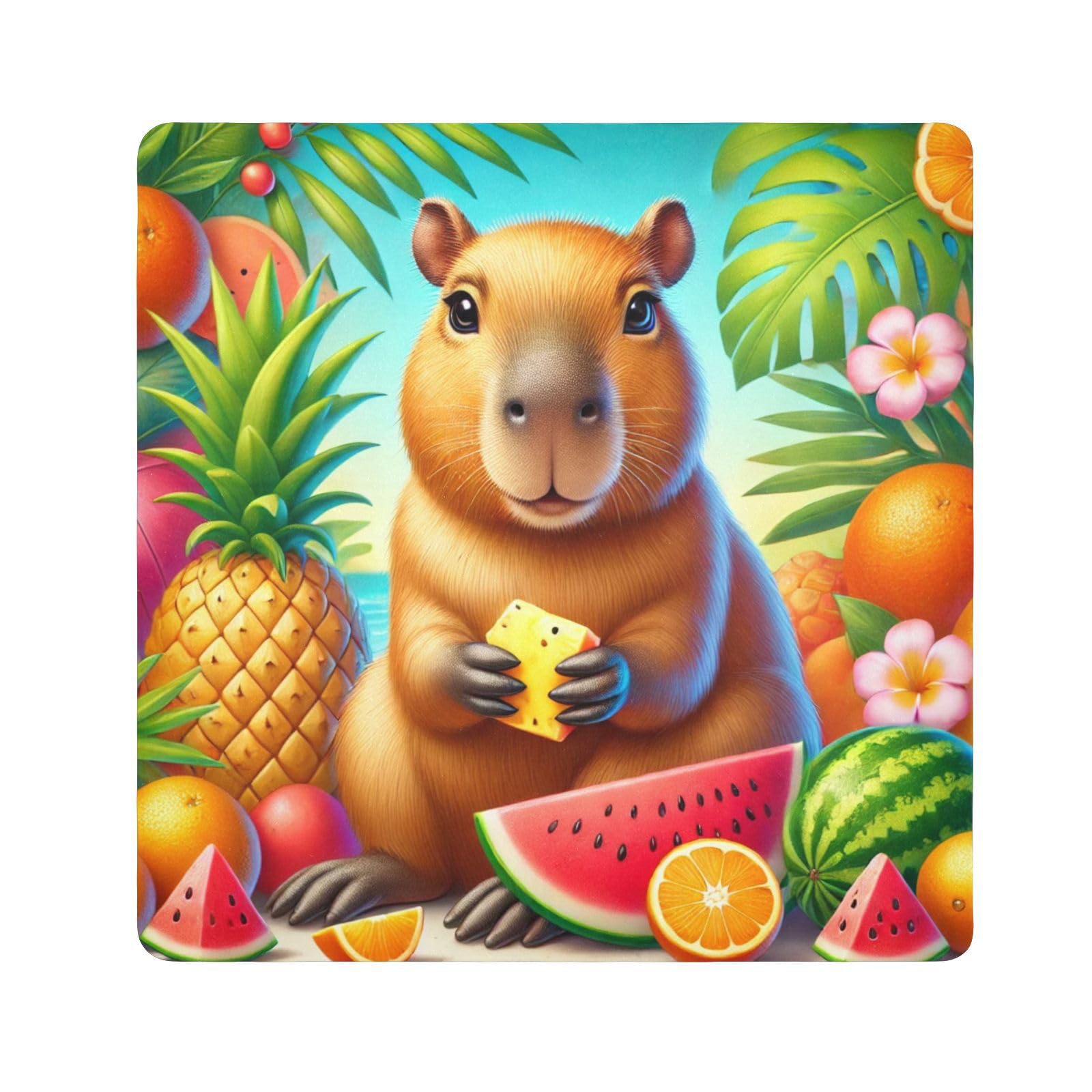 Joko Ivery Capybara Summer Pineapple Self-adhesive Cloth 17.7
