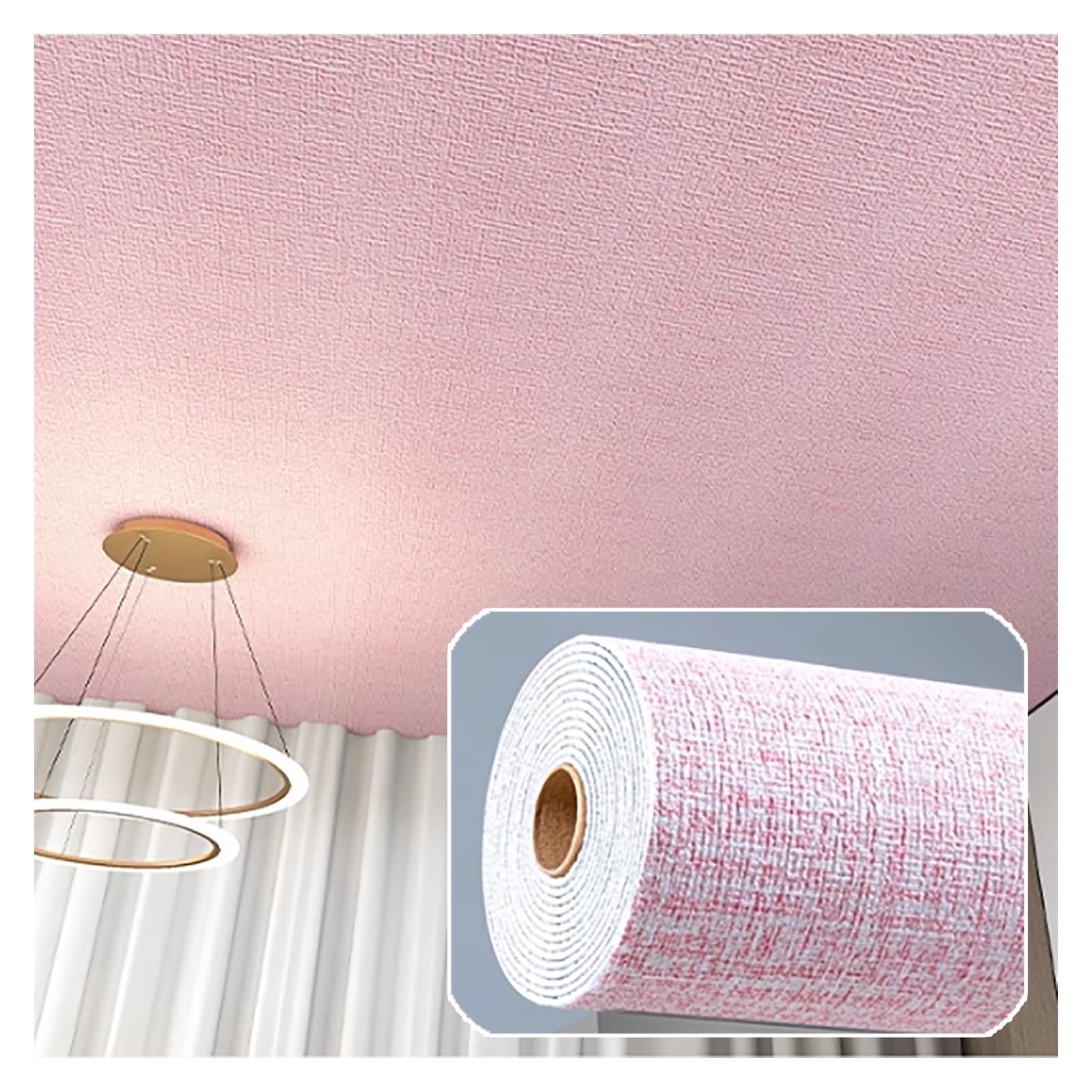 Papier peint à décoller et coller acoustique pour bureau calme