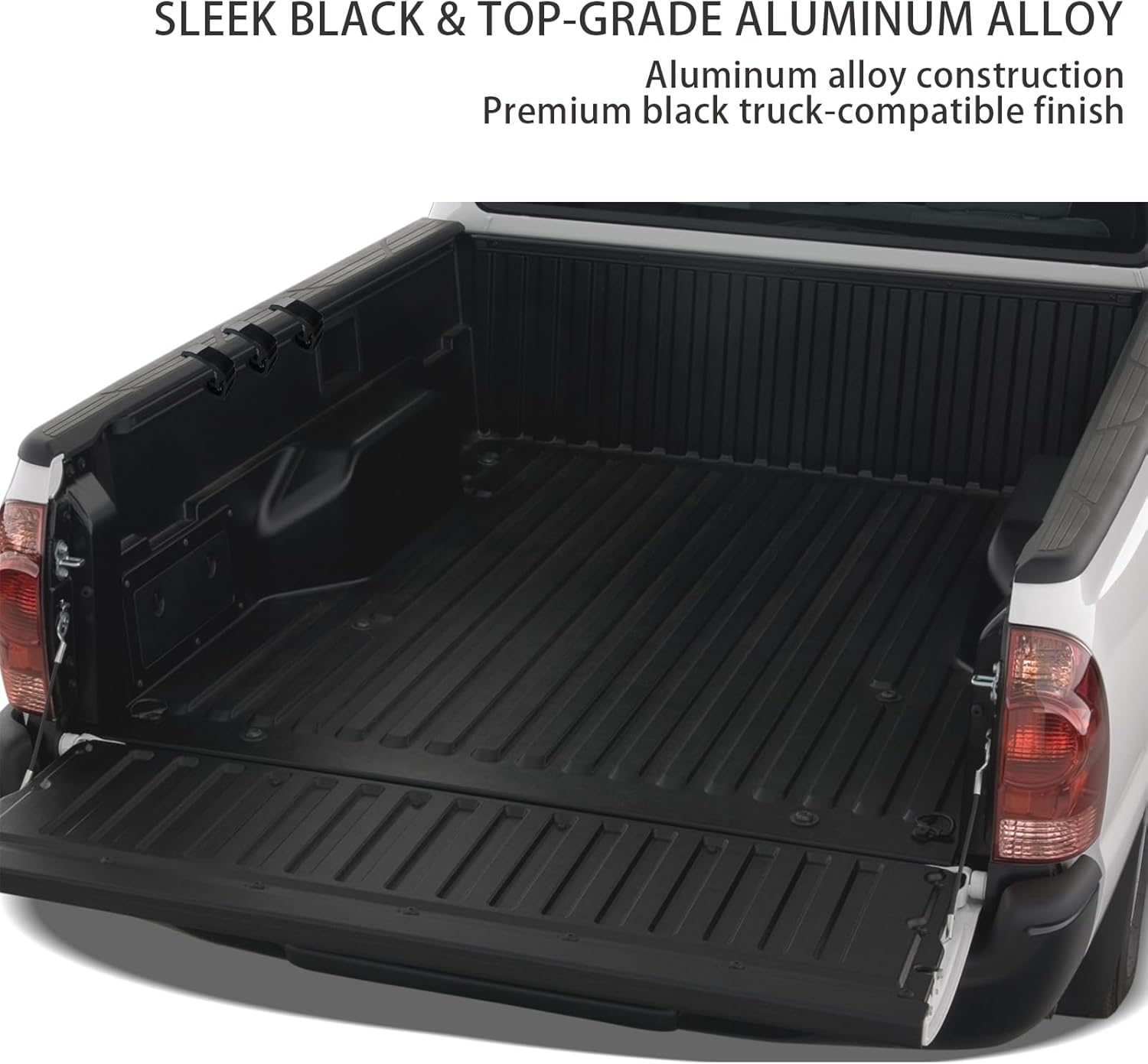 Set of 6 Truck Bed Clamps for Truck Topper/Cap/Camper Shell Compatible with Toyota 2nd Gen Tacoma 2005-2015 Bed Rail System