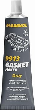 Mannol Gasket Maker, 9913, High-Temp RTV Silicone Sealant for Oil Pan, Valve Cover, Thermostat Housing, and Gasket Repairs That Last