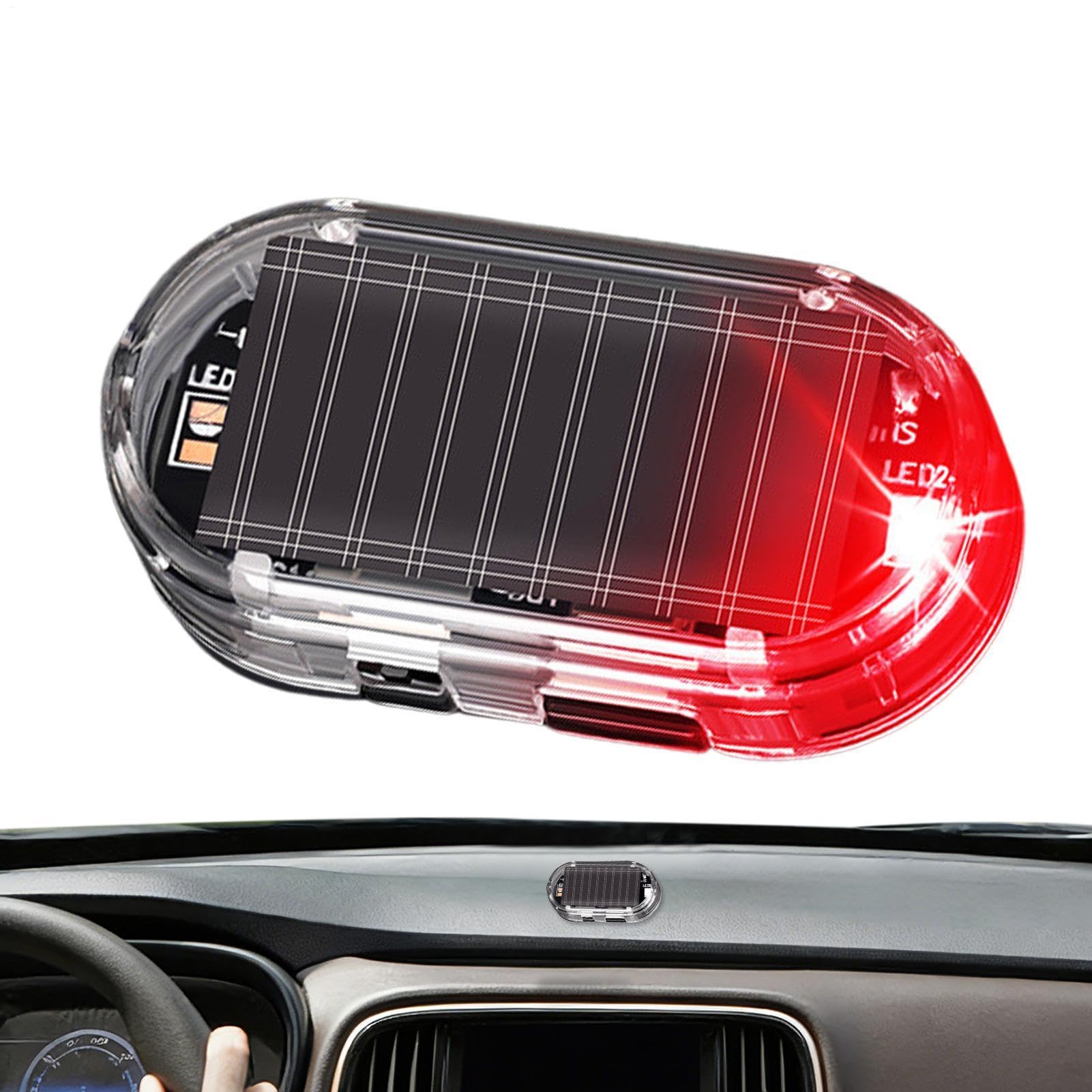 Luce Allarme Auto LED Stroboscopica Antifurto Lampeggiante Sicurezza per Berlina Camper Camion