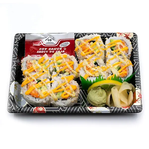 Kikka Sushi Spicy Crab Leg California Roll, 7 OZ 2