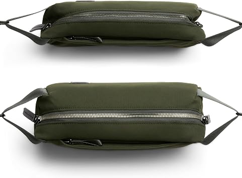 Bellroy Classic Sling 3L, Minimalist Crossbody Bag - Olive