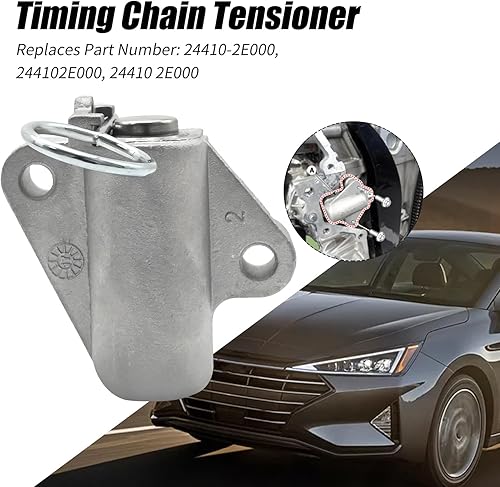 Miniatura 7 de Reemplazo del tensor de cadena de distribución para Hyundai Elantra 1.8L 2.0L 2011-2019 Reemplazar # 24410-2E000