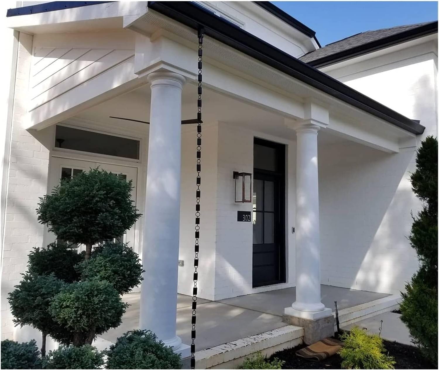 Rain Chains Rain Chain，Japanese-Style Gutter Rain Chain Temple Decoration Homestay Rain Chain Villa Roof Water Chain