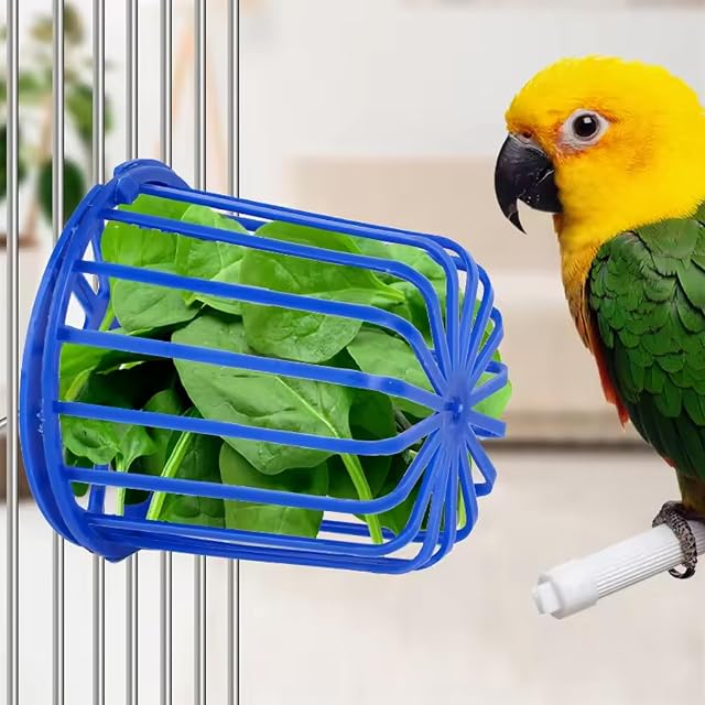 Foto 2 de 6 de Pesoncarl Nido de Pájaros de 2 uds, Nido de Canario Colgante de plástico de 3, 0x3, 0x2