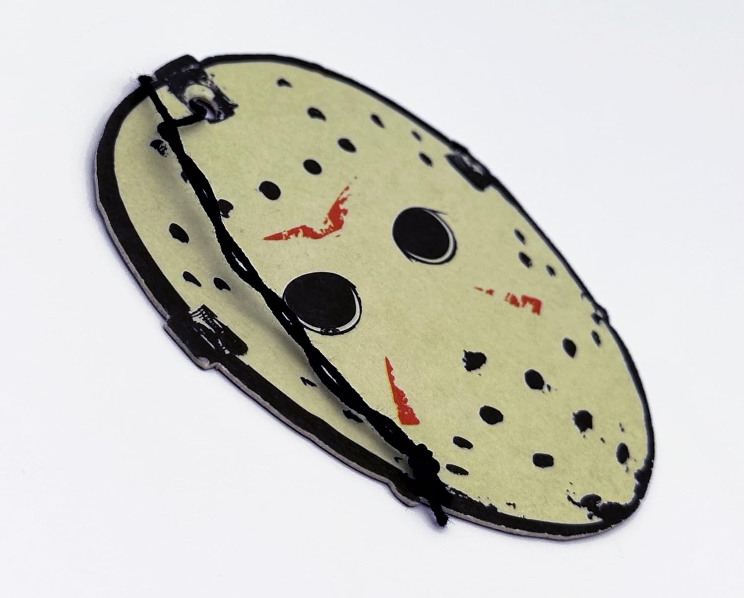 Elektroplate Officially Licensed Jason Friday the 13th Automotive Air Fresheners for Vehicles | Midnight Chiller Scent (6-Pack) | Made in the USA