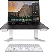 Vista 1 de Macally Mini teclado y un soporte ergonómico para portátil, excelentes accesorios para MacBook