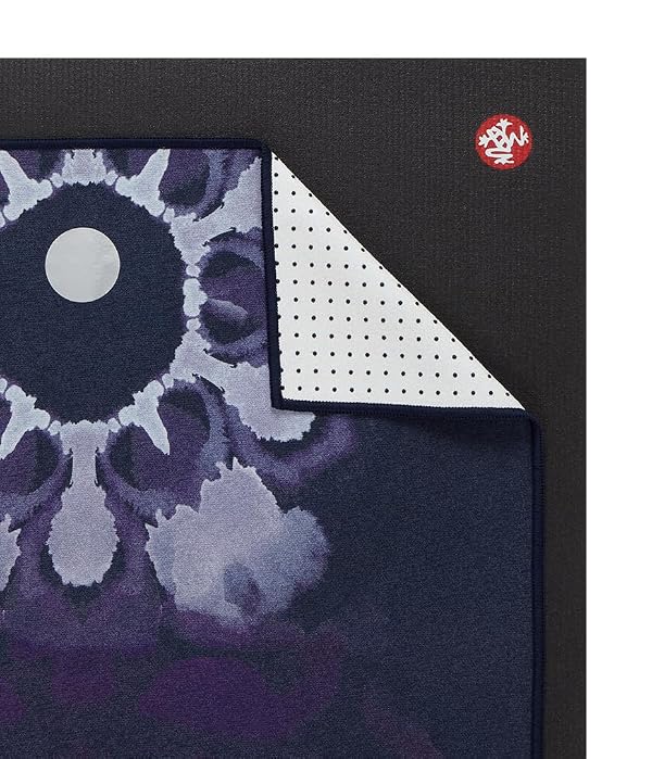 Manduka Yogitoes Hot Yoga Mat Towel - 79" | Moisture Activated Grip | Patented Silicone Nubs | Highly Absorbent, Durable & Easy Care | Made from Recycled Materials | 79 x 24 Inches | Chakra Residence by Manduka - Image 4