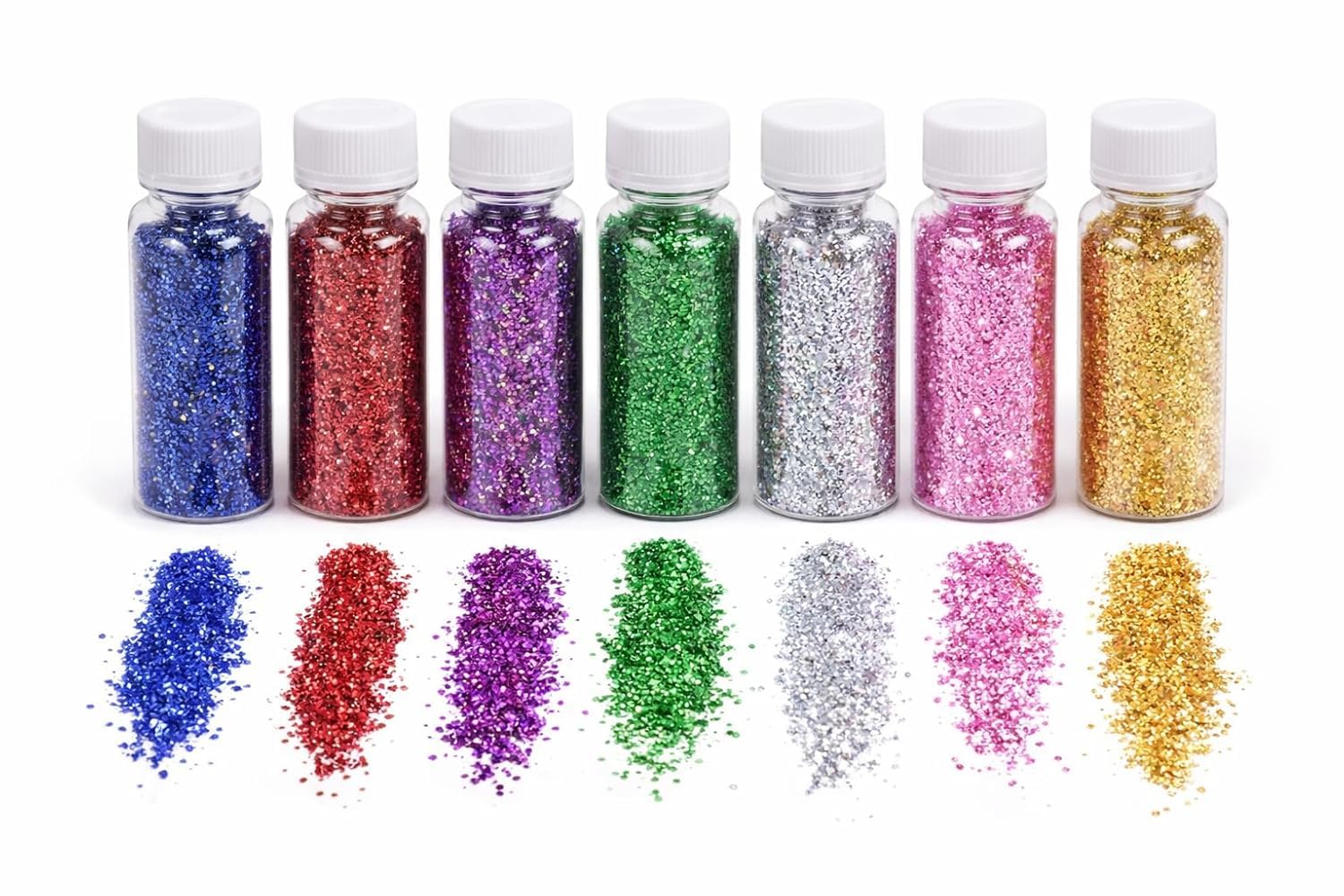 Crafts and Toys Eclet Fine Gl!tter for Resin, Set of 6 Colors, Extra Fine Resin Gl!tter Powder, Nail Glitter, Assorted Craft Gl!tter for Epoxy Resin Art, Body Face Hair Gl!tter Bulk, Gl!tter Tumbler Candle Making (N601)-image-8