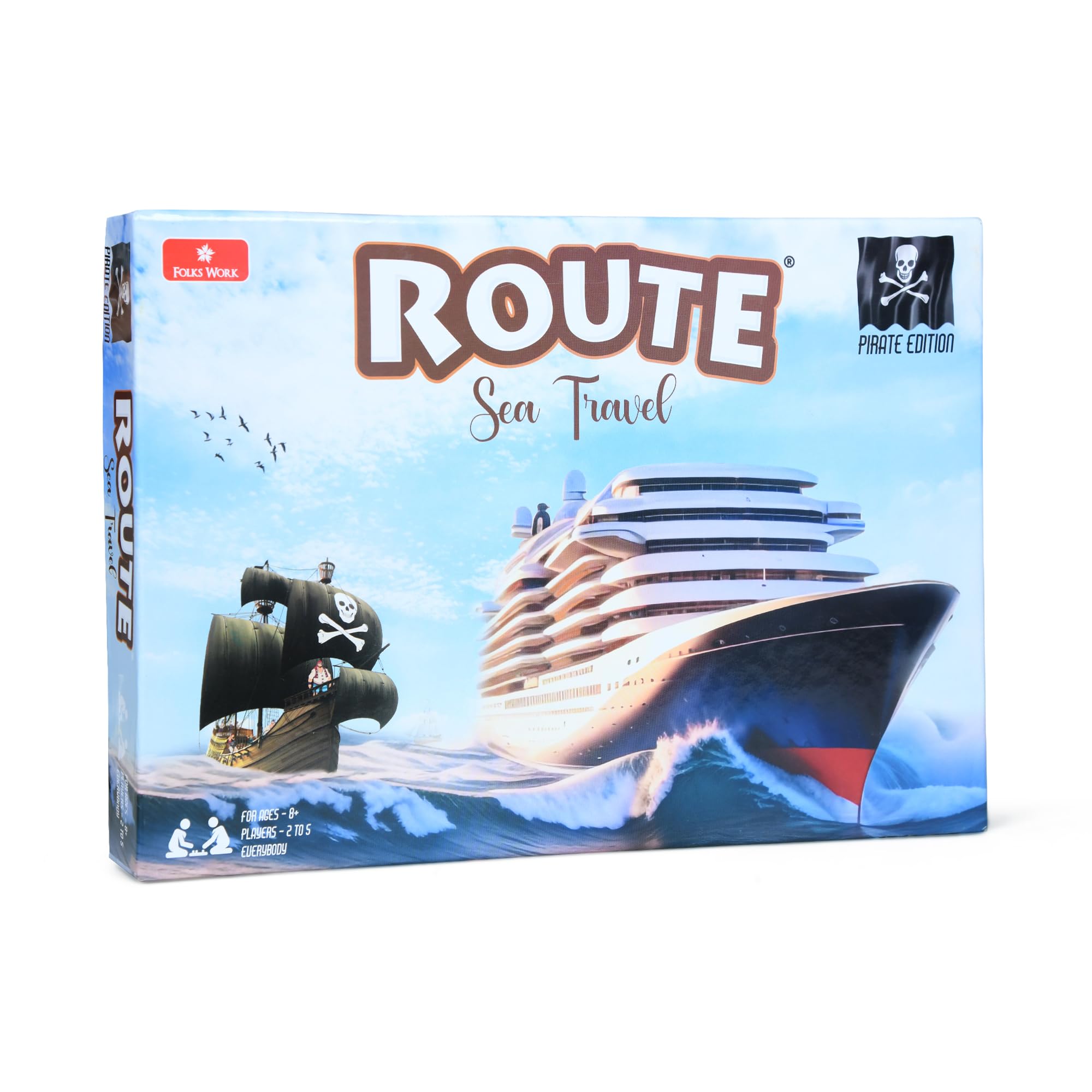 Folks Work Route Sea Travel Pirate Edition Board Game (B0DCZ2L5MX) Amazon Price History, Amazon Price Tracker
