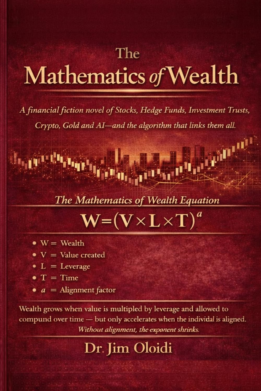 THE MATHEMATICS OF WEALTH: A financial fiction novel of Stocks, Hedge Funds, Investment Trusts, Crypto, Gold, and AI — and the algorithm that links them all.