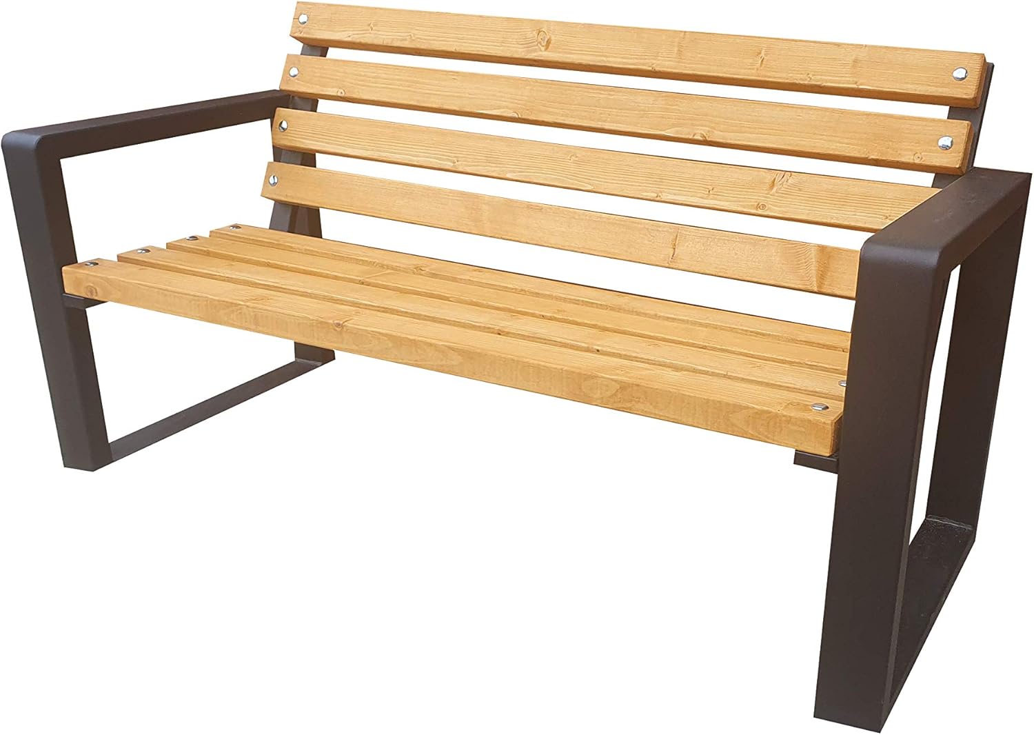 Primario Grande Gartenbank Park Massiv Robust Stabil Sitz Garten Balkon