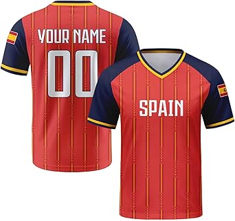 Custom 2026 National Soccer Jersey for Kids Youth Adult Personalized Flag Design Name Number Gift for Fans Jerseys