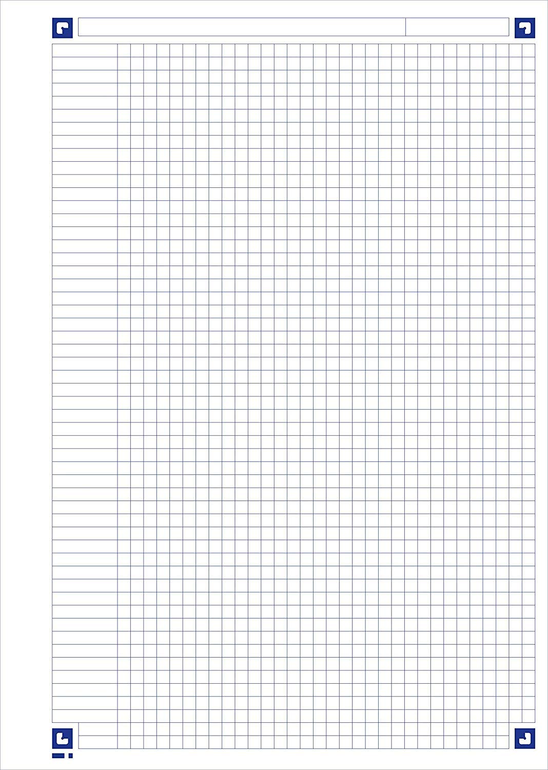 Oxford A4 Squared 100 Pages Notebook