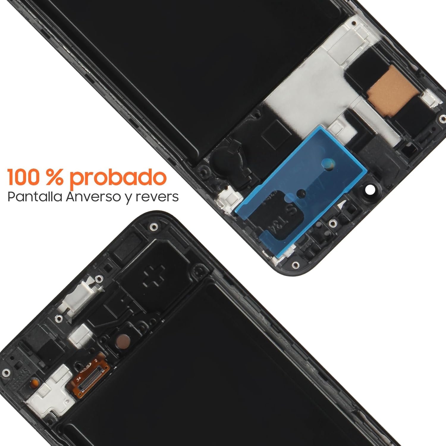 Incell Screen for Samsung Galaxy A30S Screen Replacement for Samsung A307 LCD Screen SM-A307F,SM-A307G Touch Display Digitizer Assembly Repair Parts with Frame（Black No Figerprint Function ）