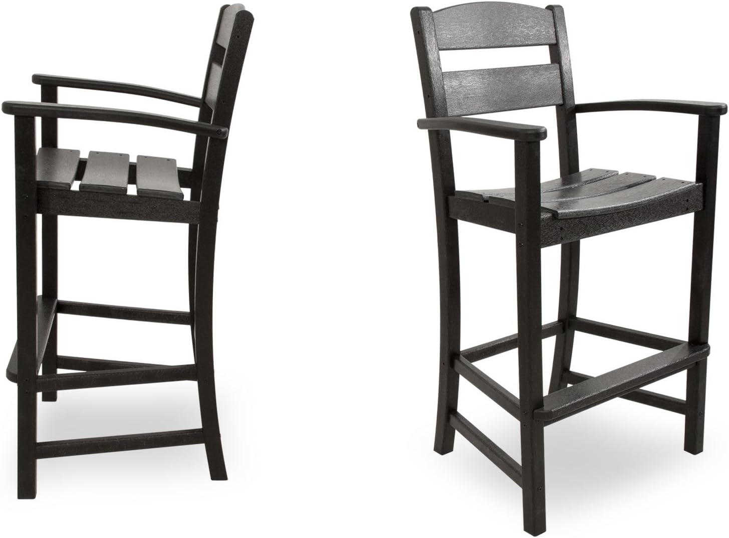 Ivy Terrace IVS1101BL Classics 2Piece Bar Arm Chair Set