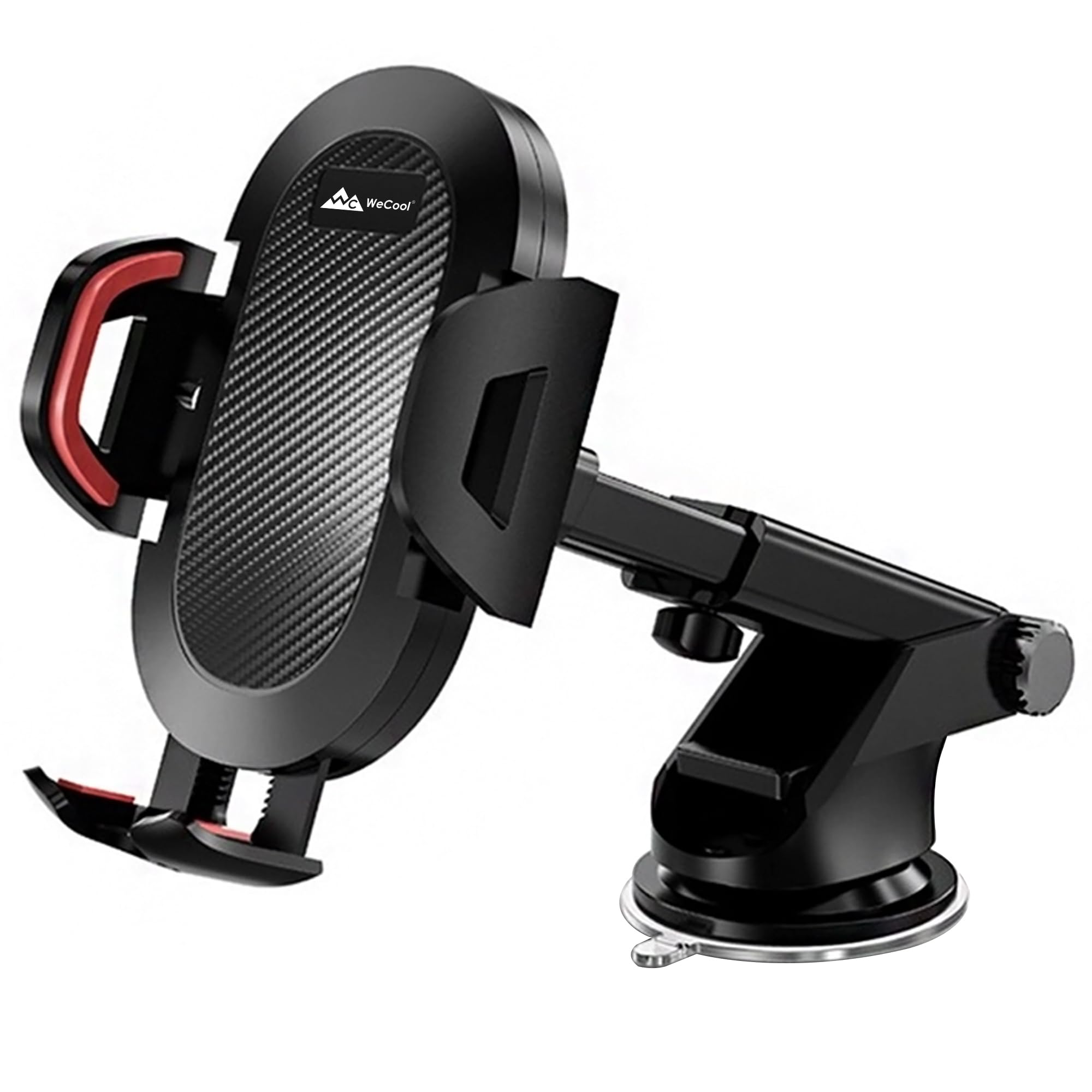 WeCool C3 Fully Adjustable Premium Car Mobile Holder with Quick Release Function, 360 Degree Rotation,Multiple View Angles,Strong Sunction Cup, Windshield & Dashboard Phone Holder for Car (B0CHF1FV8R) Amazon Price History, Amazon Price Tracker