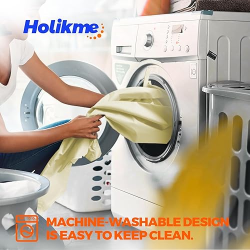 Miniatura 5 de Holikme Tapón de Corrientes de Aire para Puerta de Dos Lados, Burlete Climatizador para Ventana, Bloqueador de Brisa, Barreras Ajustables para Beige