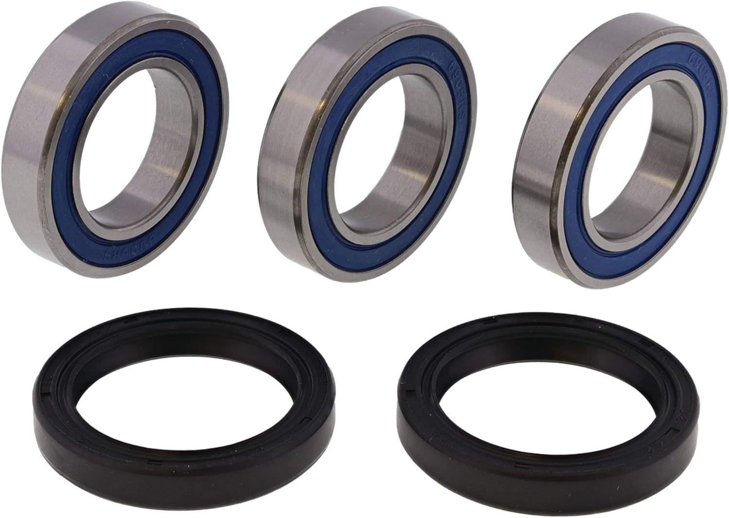 All Balls Racing 25-1406 Wheel Bearing Seal Kit Compatible with/Replacement for Aprilia Kawasaki Suzuki Yamaha
