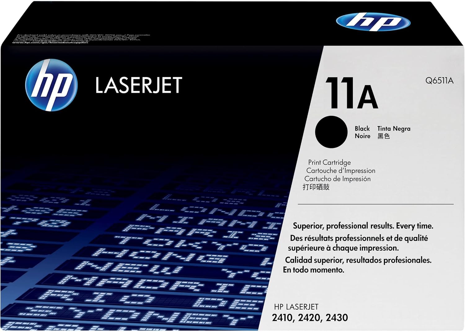 HP 11A (Q6511A) Black Original Laserjet Toner Cartridge for HP Laserjet ...