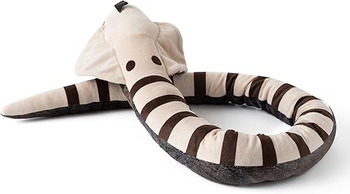 Miniatura 3 de The Petting Zoo Cobra - Peluche de animales de peluche, regalos para niños, animales salvajes del zoológico Onez, juguete de peluche de serpiente de