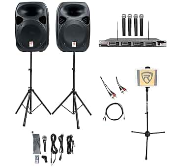 Amazon.com: Rockville Power GIG RPG-122K All In One DJ/PA
