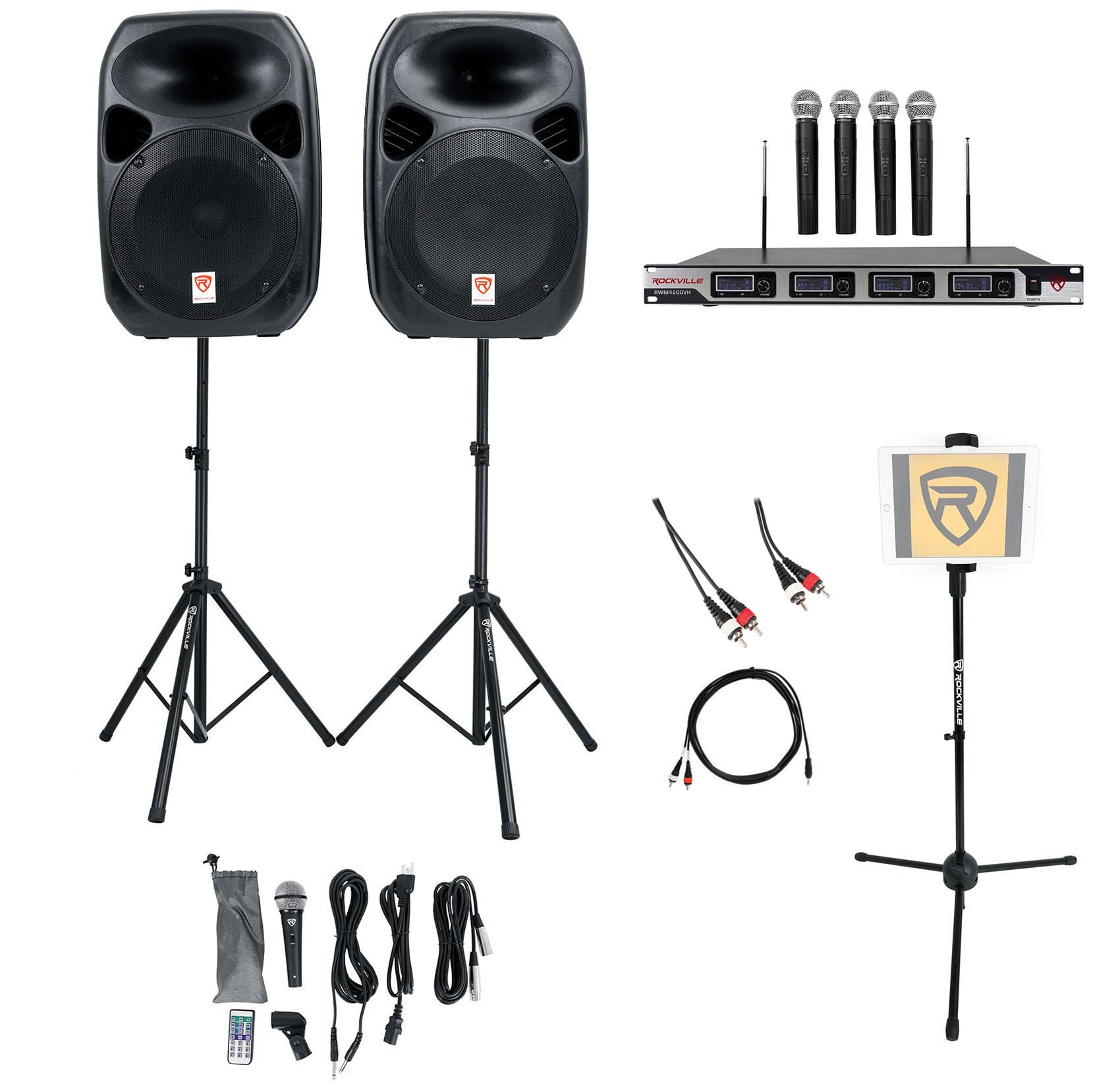 Amazon.com: Rockville Power GIG RPG-122K All In One DJ/PA