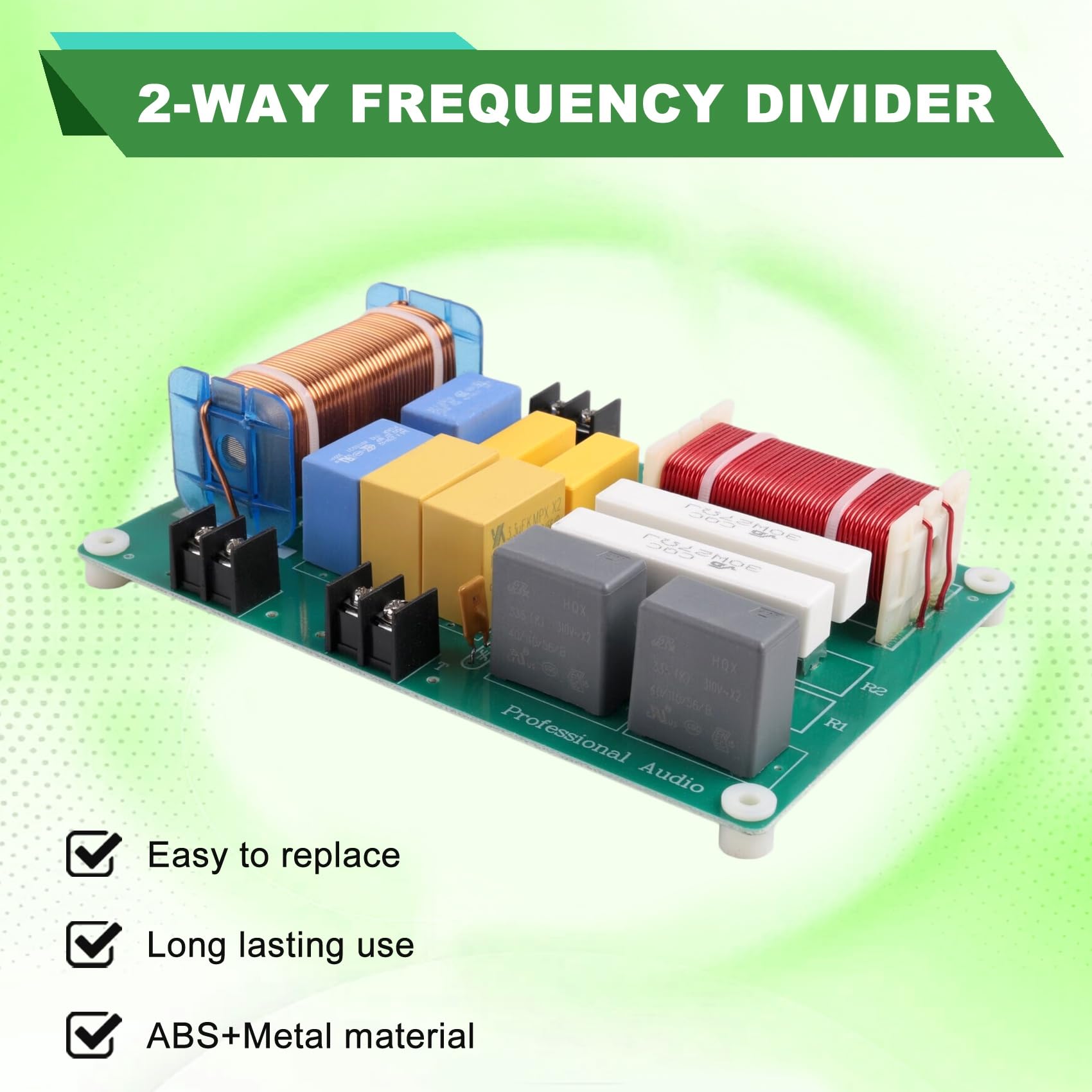 800W Tweeter Woofer Speaker 2 Way Crossover 2800Hz PA-280 Divider pour Professional Stage KTV Party Speaker