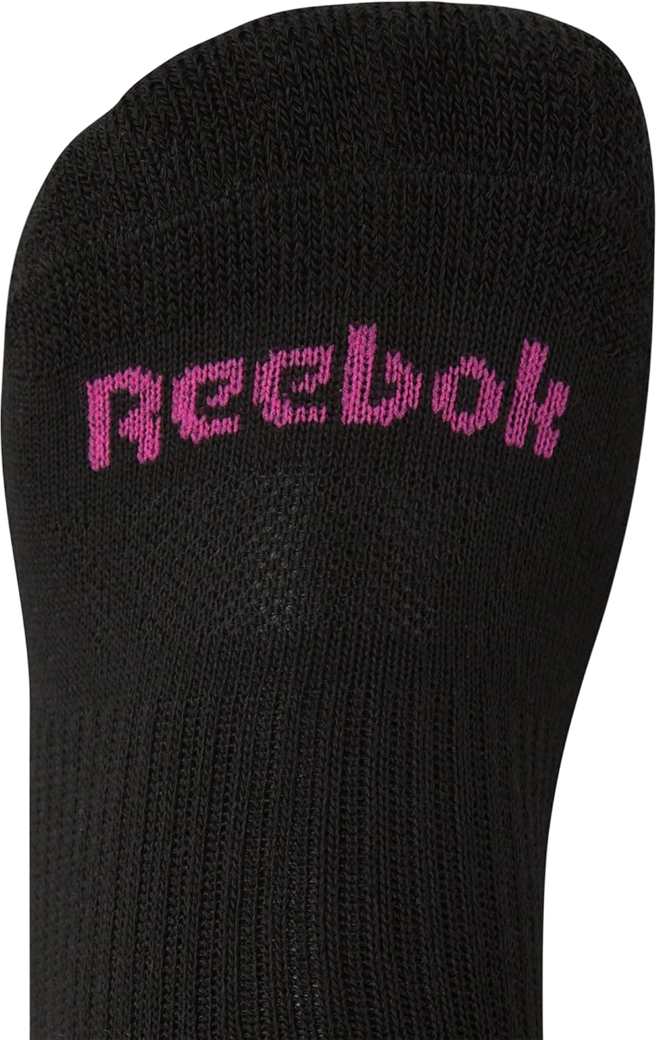 Reebok Girls' 12 Pack Performance Cushion Comfort No Show Socks - Breathable Active Socks for Girls (4-10) - Pink - Image 5