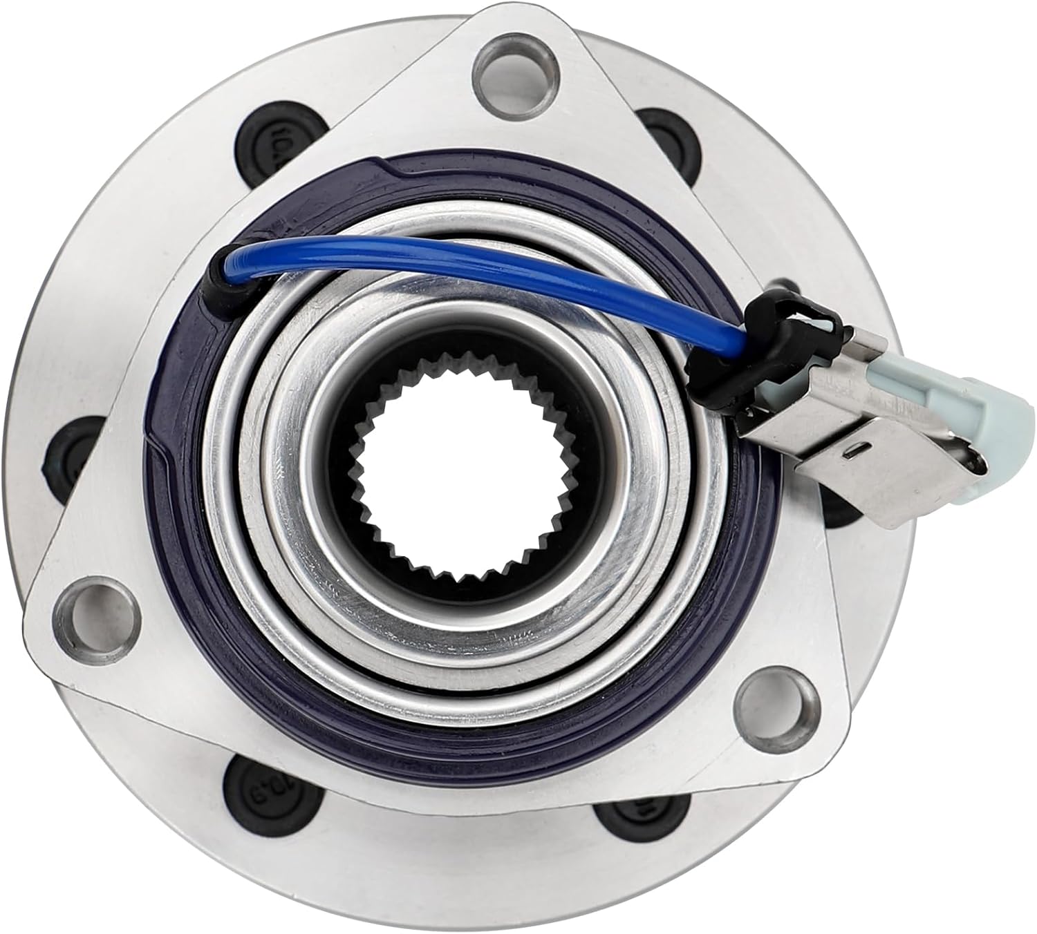 [Pair] DRIVESTAR 512243 Rear Left/Right Wheel Hub & Bearing Assembly for Cadillac CTS 2004-2007, 2005-2011 Cadillac STS, 2004-2009 Cadillac SRX; 5 Lugs w/ABS