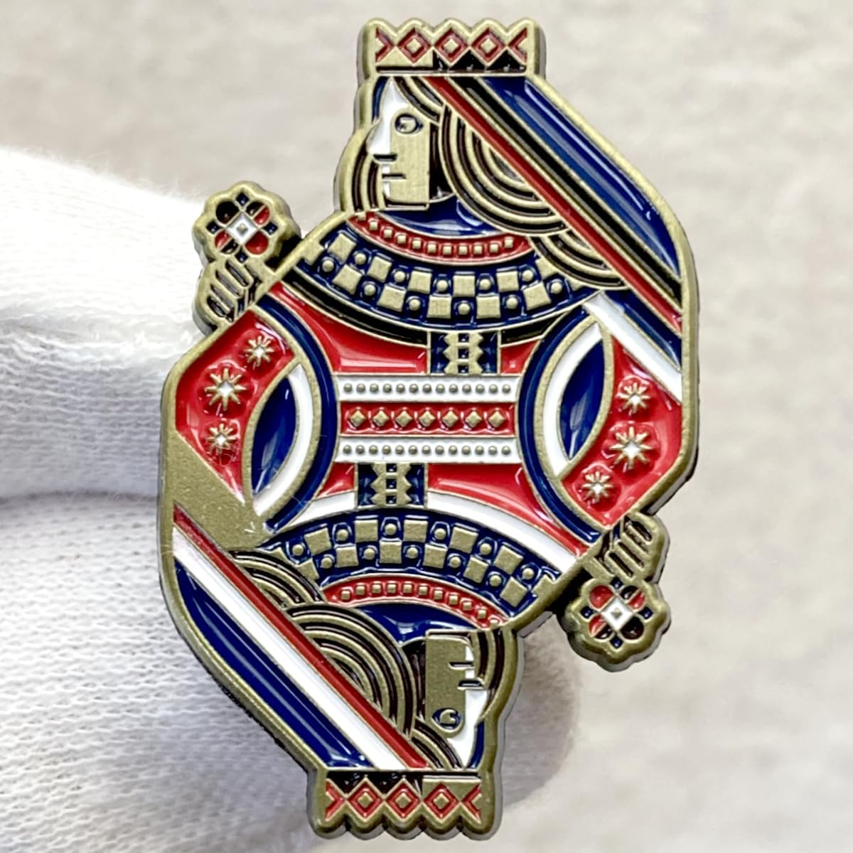 トランプカード キング ジョーカー ジャック クイーン カラフル 色のイラスト素材 [74354705] - PIXTA トランプの絵札3個セット  ジャック クイーン キング J.Q.Kピンバッジ ピンズ バッチ ブローチ中世 カジノ タロット カード