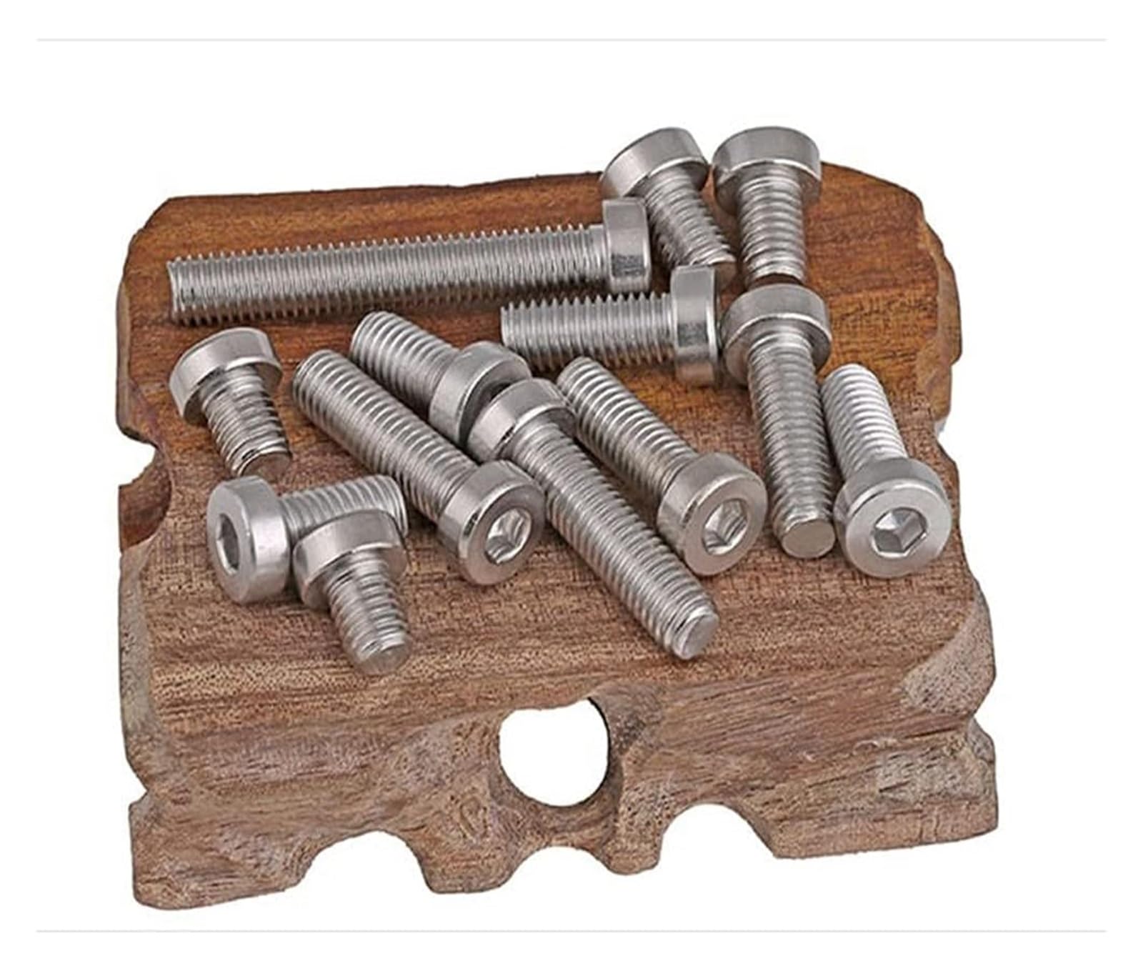 Staal stelschroeven M3 x 10mm Binnenzeskant 10 st