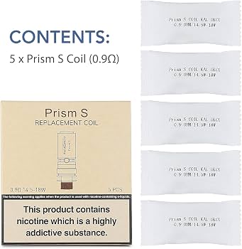 Endura Prism S Coil – 0,9 Ohm, Ohne Nikotin & Liquid