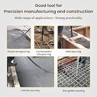 Anbull Betonvibrátor 1300W Elektromos Beton Tömörítő 2m Kábel 35mm Vibrációs Fej 4800 Fordulat Építőipari Gép 5