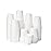 RACETOP 3 oz Paper Cups 600 count, Disposable Bathroom Mouthwash Cups, Small Snack Cups, Ideal for Bathroom, Home, Party