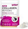 Polvo de Péptidos de Colágeno, 454 Gram (41 Porciones) - Colágeno Hidrolizado, Ácido Hialurónico, Suplementos de Colágeno Alimentado con Pasto para Mujeres y Hombres, No Transgénico Polvo 454 Gram (Paquete de 1) 1