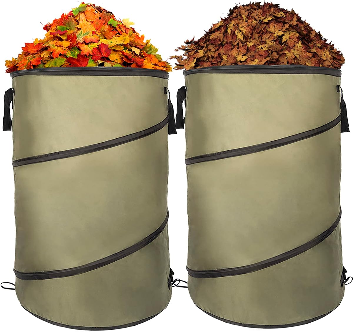Fiskars Kangaroo 30 Gallon Folding Garden Waste Bag view 4