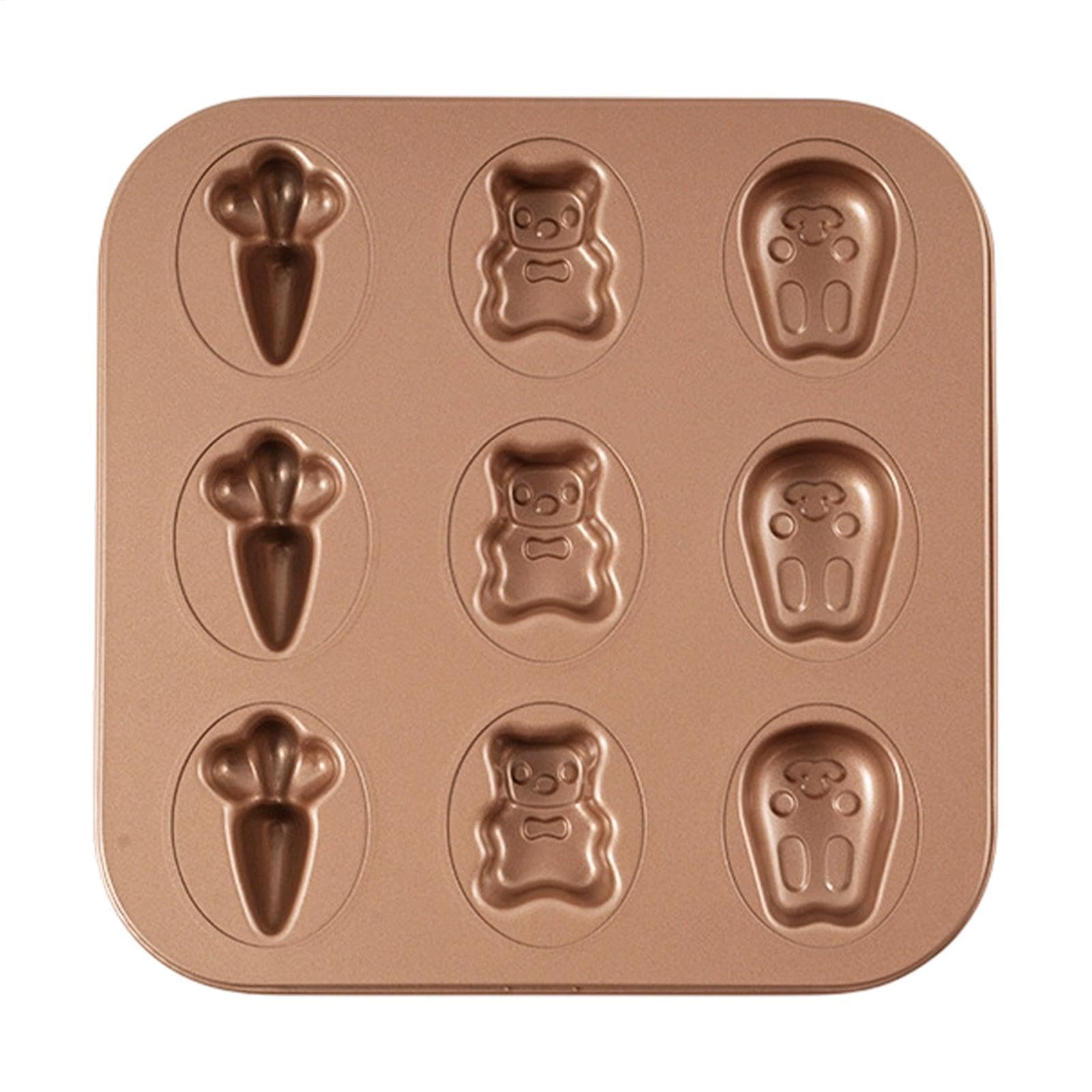 Molde de metal para cupcakes ideal para tardes de repostería creativa en el hogar