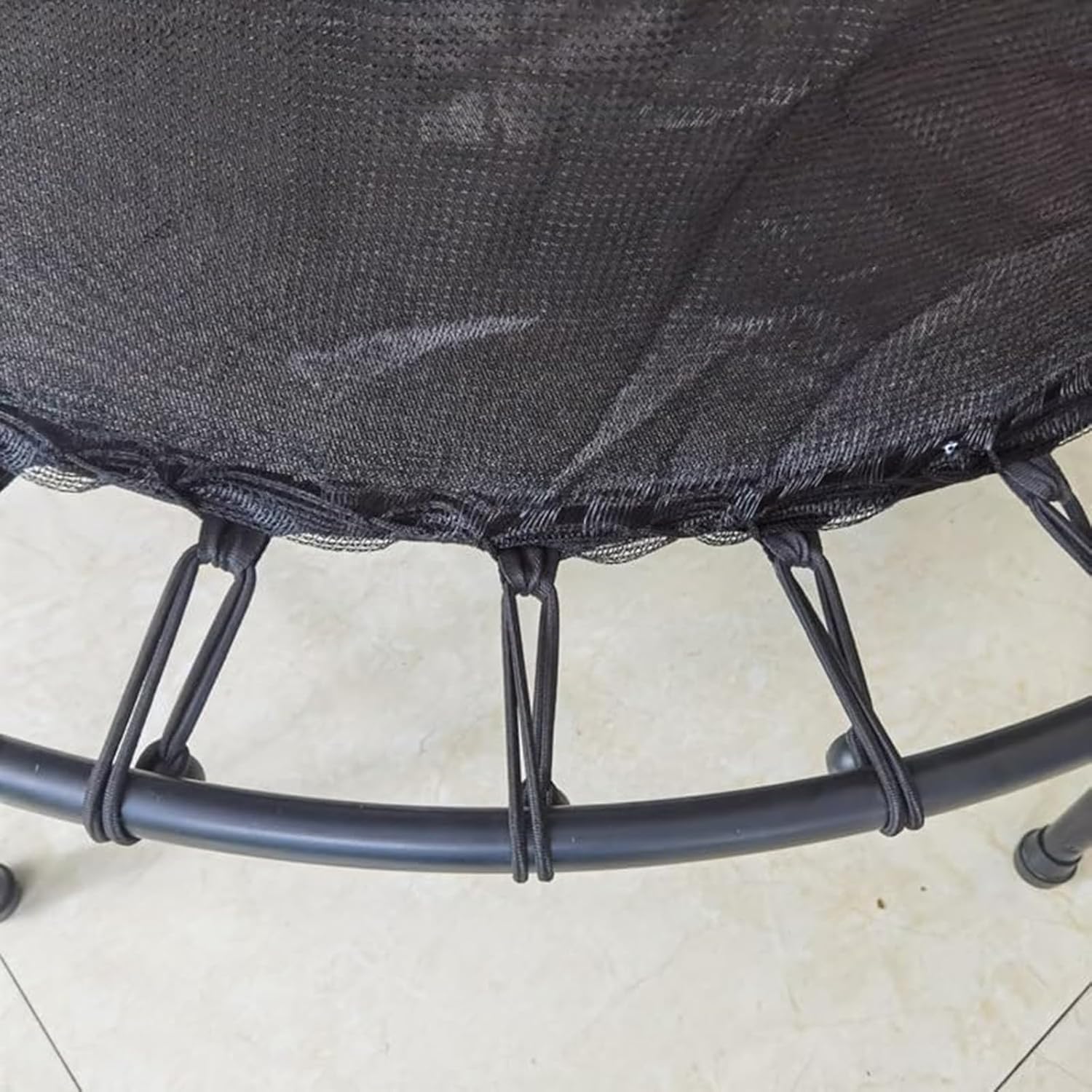 Trampoline Safety Net Replacement, for Trampolines Diameter 140 cm / 55 inch, UV Resistant Tear Resistant Trampoline Enclosure Surround Netting, Round Trampoline Accessories, Net Only