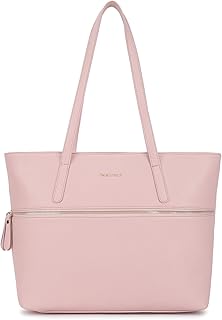 Fastrack Casual Laptop Tote Bag For Girls, Large Size With A Zipper Closure And Padded Laptop Compartment, Compatible With...